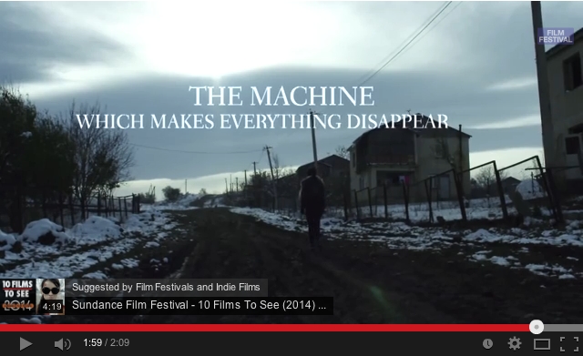 Illustration. The Caucasus from sea to sea. The machine which makes everything disappear. Georgia today. 2014-02-21